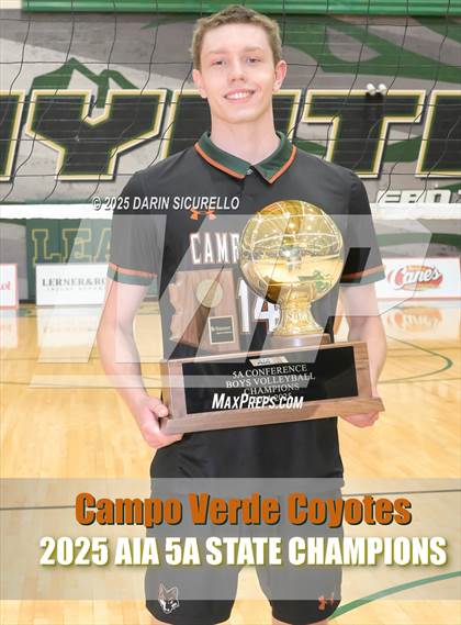 Thumbnail 2 in Campo Verde vs Arizona College Prep (AIA 5A Final - Awards) photogallery.