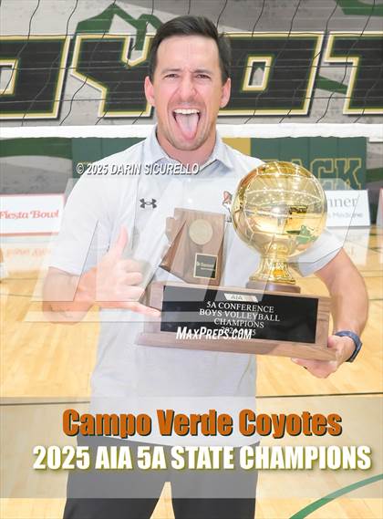 Thumbnail 3 in Campo Verde vs Arizona College Prep (AIA 5A Final - Awards) photogallery.