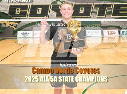 Thumbnail 2 in Campo Verde vs Arizona College Prep (AIA 5A Final - Awards) photogallery.