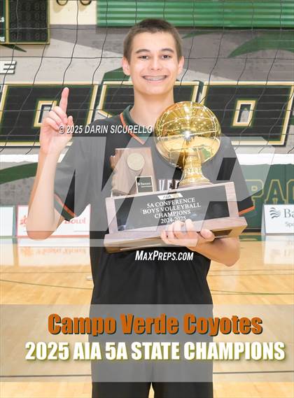 Thumbnail 1 in Campo Verde vs Arizona College Prep (AIA 5A Final - Awards) photogallery.