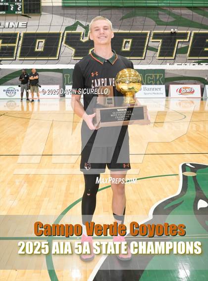 Thumbnail 1 in Campo Verde vs Arizona College Prep (AIA 5A Final - Awards) photogallery.