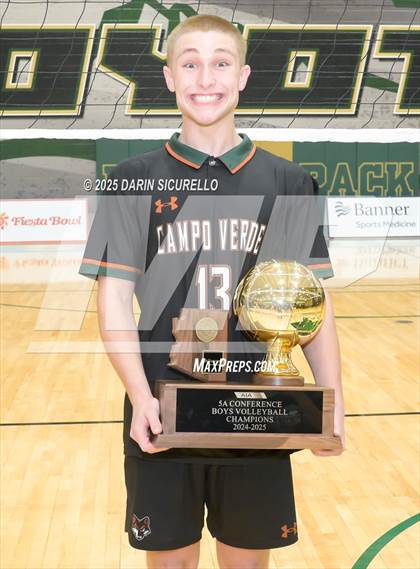 Thumbnail 2 in Campo Verde vs Arizona College Prep (AIA 5A Final - Awards) photogallery.