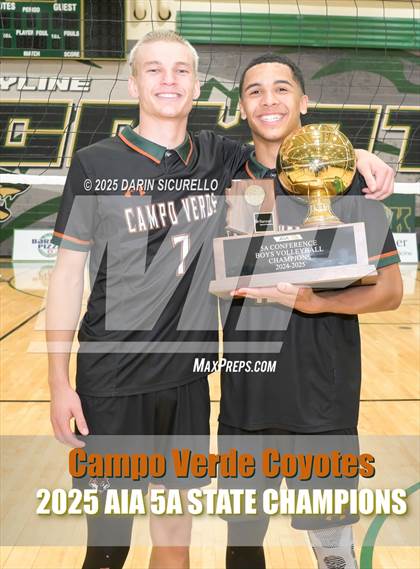 Thumbnail 2 in Campo Verde vs Arizona College Prep (AIA 5A Final - Awards) photogallery.