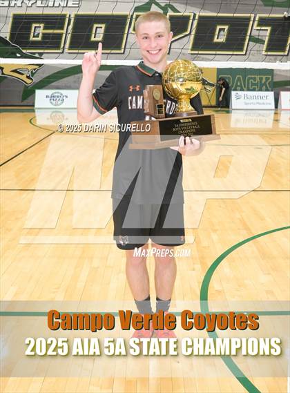 Thumbnail 1 in Campo Verde vs Arizona College Prep (AIA 5A Final - Awards) photogallery.