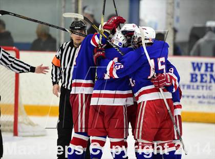 Thumbnail 1 in Glastonbury vs. Fairfield Prep (CIAC DI Quarterfinal) photogallery.