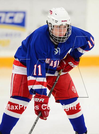 Thumbnail 2 in Glastonbury vs. Fairfield Prep (CIAC DI Quarterfinal) photogallery.