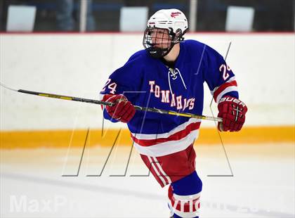 Thumbnail 2 in Glastonbury vs. Fairfield Prep (CIAC DI Quarterfinal) photogallery.