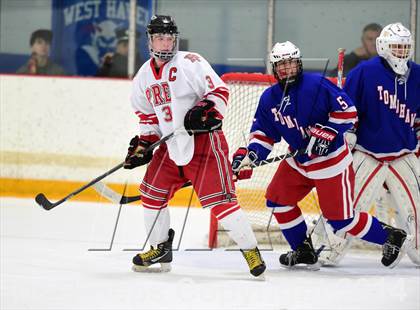 Thumbnail 2 in Glastonbury vs. Fairfield Prep (CIAC DI Quarterfinal) photogallery.