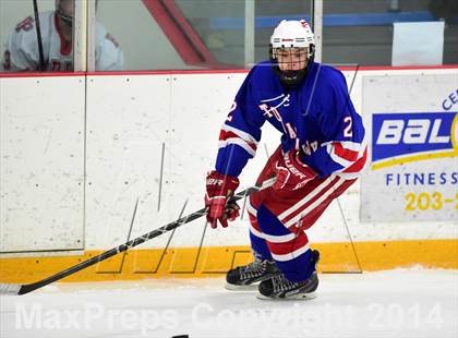 Thumbnail 3 in Glastonbury vs. Fairfield Prep (CIAC DI Quarterfinal) photogallery.
