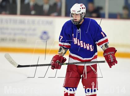 Thumbnail 2 in Glastonbury vs. Fairfield Prep (CIAC DI Quarterfinal) photogallery.