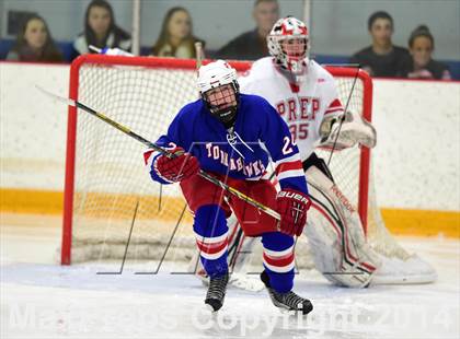 Thumbnail 3 in Glastonbury vs. Fairfield Prep (CIAC DI Quarterfinal) photogallery.