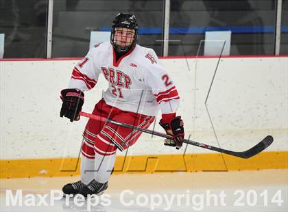 Thumbnail 2 in Glastonbury vs. Fairfield Prep (CIAC DI Quarterfinal) photogallery.