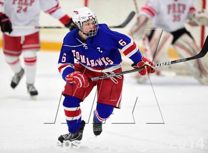 Thumbnail 2 in Glastonbury vs. Fairfield Prep (CIAC DI Quarterfinal) photogallery.