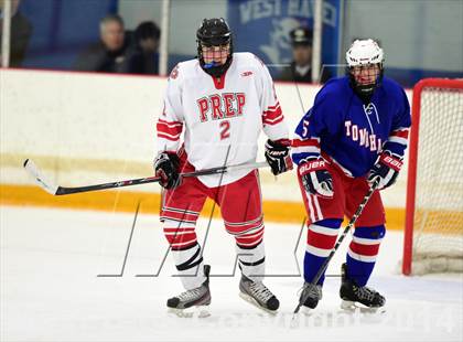 Thumbnail 2 in Glastonbury vs. Fairfield Prep (CIAC DI Quarterfinal) photogallery.