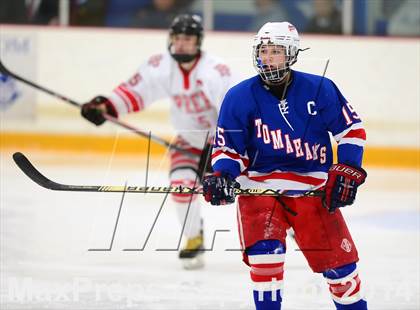 Thumbnail 2 in Glastonbury vs. Fairfield Prep (CIAC DI Quarterfinal) photogallery.