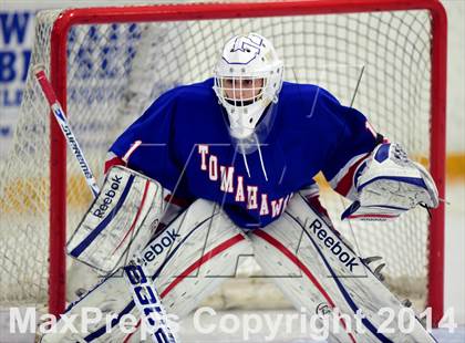 Thumbnail 2 in Glastonbury vs. Fairfield Prep (CIAC DI Quarterfinal) photogallery.