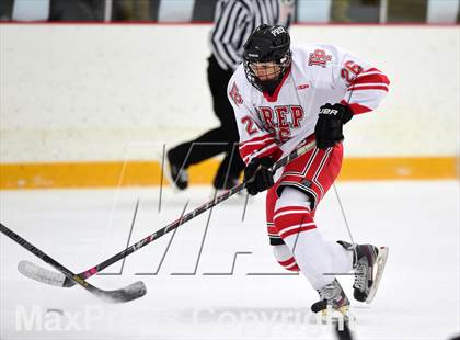 Thumbnail 2 in Glastonbury vs. Fairfield Prep (CIAC DI Quarterfinal) photogallery.