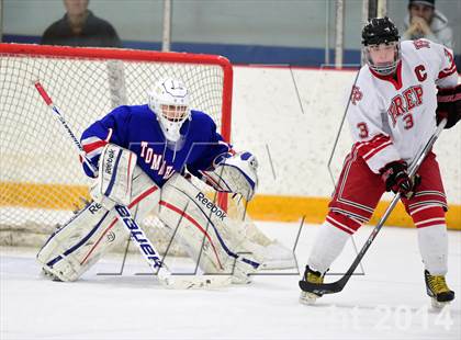 Thumbnail 2 in Glastonbury vs. Fairfield Prep (CIAC DI Quarterfinal) photogallery.