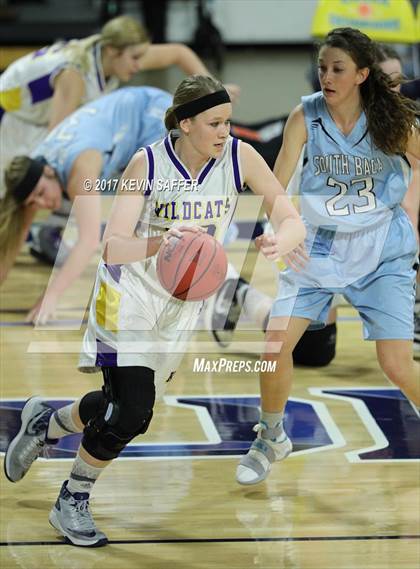 Thumbnail 3 in South Baca [Campo/Vilas/Pritchett] vs. Kit Carson  (CHSAA 1A Semifinal) photogallery.