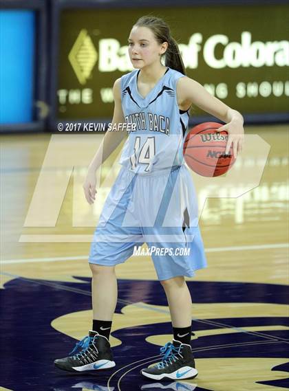 Thumbnail 3 in South Baca [Campo/Vilas/Pritchett] vs. Kit Carson  (CHSAA 1A Semifinal) photogallery.
