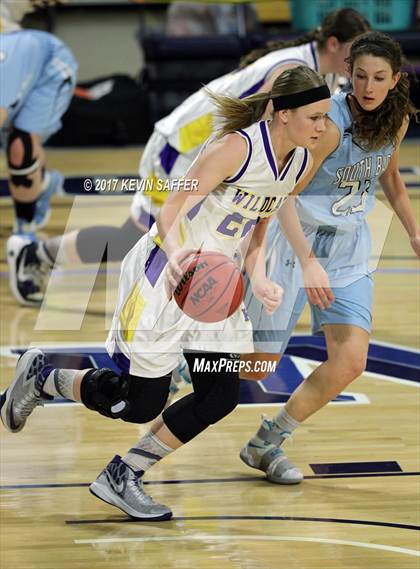 Thumbnail 1 in South Baca [Campo/Vilas/Pritchett] vs. Kit Carson  (CHSAA 1A Semifinal) photogallery.