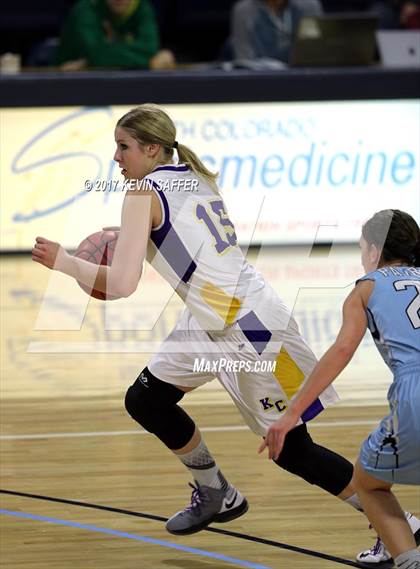 Thumbnail 2 in South Baca [Campo/Vilas/Pritchett] vs. Kit Carson  (CHSAA 1A Semifinal) photogallery.