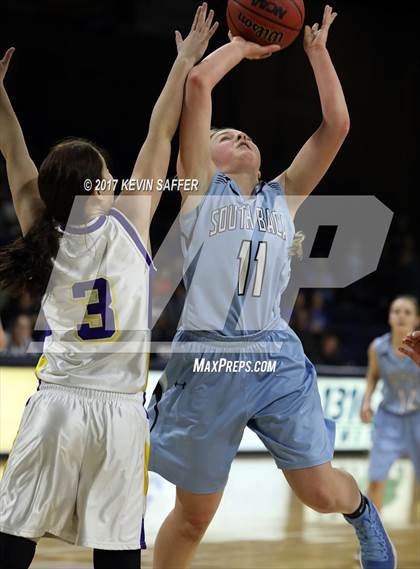 Thumbnail 2 in South Baca [Campo/Vilas/Pritchett] vs. Kit Carson  (CHSAA 1A Semifinal) photogallery.