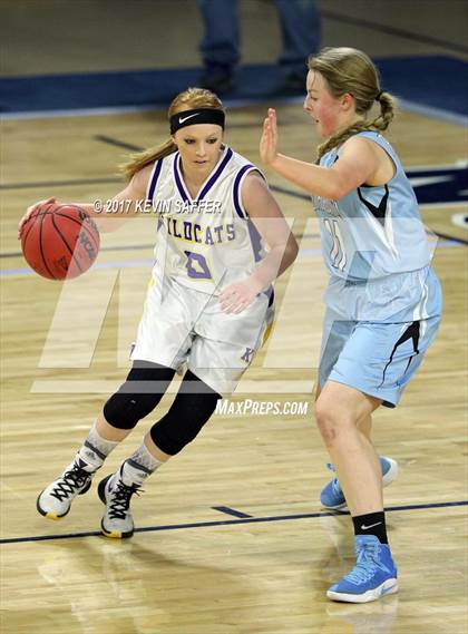 Thumbnail 2 in South Baca [Campo/Vilas/Pritchett] vs. Kit Carson  (CHSAA 1A Semifinal) photogallery.
