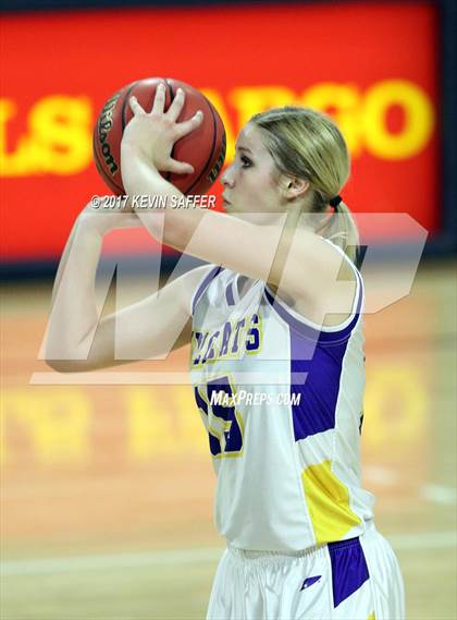 Thumbnail 1 in South Baca [Campo/Vilas/Pritchett] vs. Kit Carson  (CHSAA 1A Semifinal) photogallery.