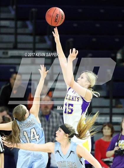 Thumbnail 3 in South Baca [Campo/Vilas/Pritchett] vs. Kit Carson  (CHSAA 1A Semifinal) photogallery.