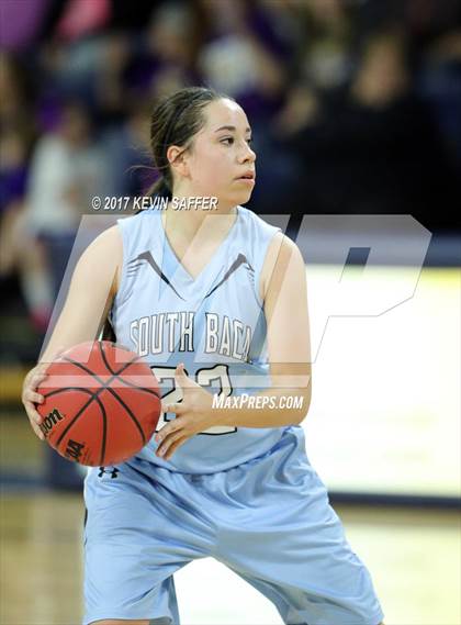 Thumbnail 3 in South Baca [Campo/Vilas/Pritchett] vs. Kit Carson  (CHSAA 1A Semifinal) photogallery.