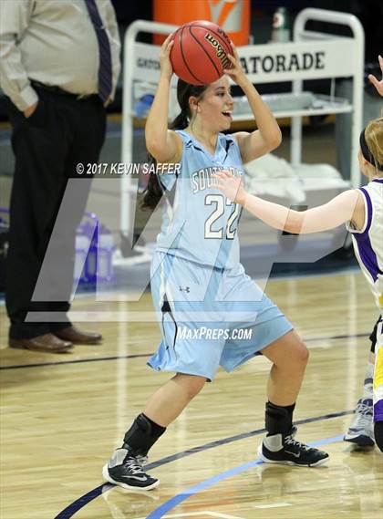Thumbnail 2 in South Baca [Campo/Vilas/Pritchett] vs. Kit Carson  (CHSAA 1A Semifinal) photogallery.