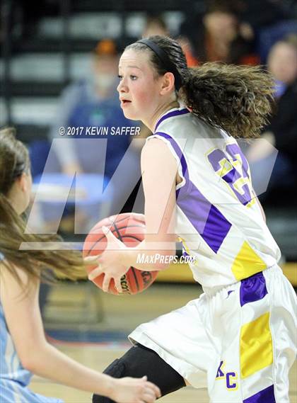 Thumbnail 2 in South Baca [Campo/Vilas/Pritchett] vs. Kit Carson  (CHSAA 1A Semifinal) photogallery.