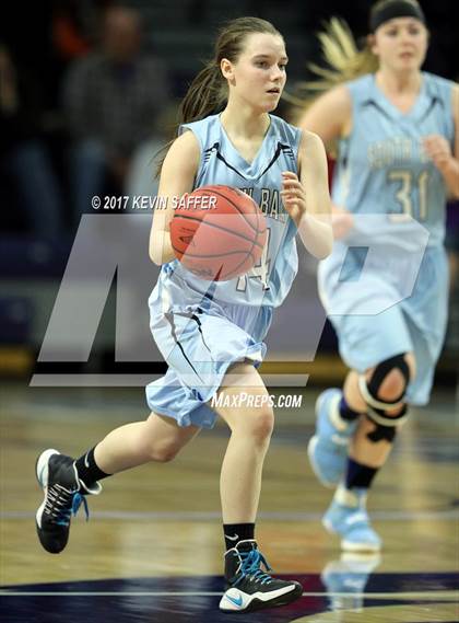 Thumbnail 2 in South Baca [Campo/Vilas/Pritchett] vs. Kit Carson  (CHSAA 1A Semifinal) photogallery.