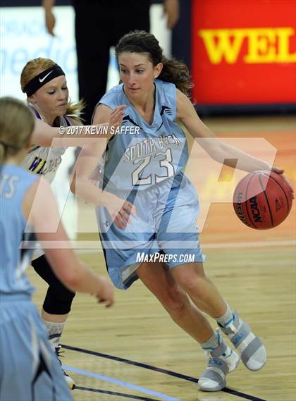 Thumbnail 2 in South Baca [Campo/Vilas/Pritchett] vs. Kit Carson  (CHSAA 1A Semifinal) photogallery.