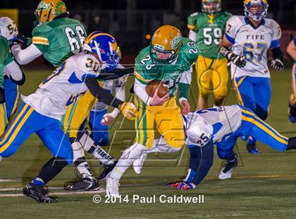 Thumbnail 2 in Fife @ Tumwater (WIAA 2A playoff first round) photogallery.