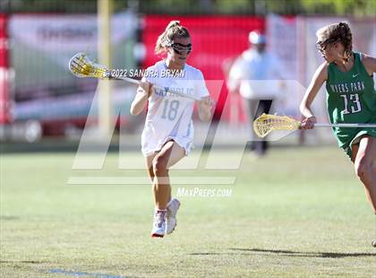 Thumbnail 2 in Myers Park vs Charlotte Catholic (NCHSAA 3rd Round) photogallery.