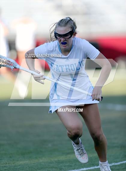 Thumbnail 2 in Myers Park vs Charlotte Catholic (NCHSAA 3rd Round) photogallery.