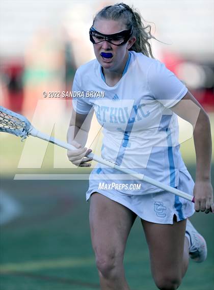 Thumbnail 1 in Myers Park vs Charlotte Catholic (NCHSAA 3rd Round) photogallery.