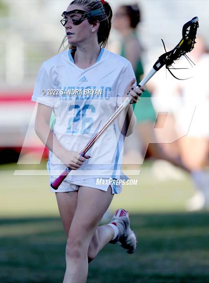 Thumbnail 2 in Myers Park vs Charlotte Catholic (NCHSAA 3rd Round) photogallery.