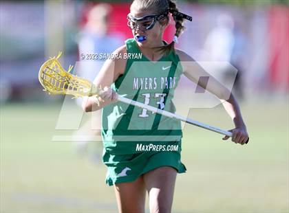 Thumbnail 2 in Myers Park vs Charlotte Catholic (NCHSAA 3rd Round) photogallery.