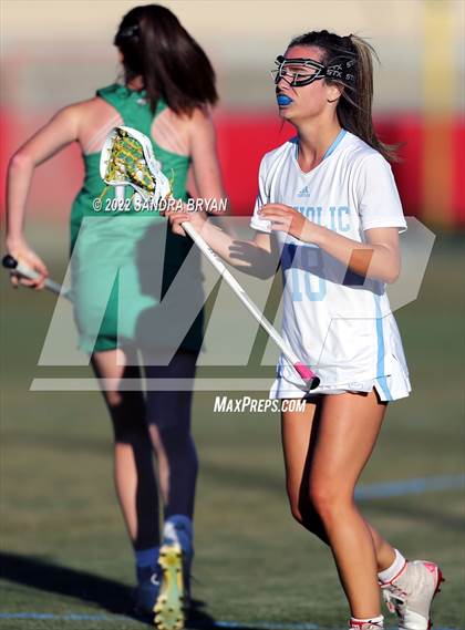 Thumbnail 1 in Myers Park vs Charlotte Catholic (NCHSAA 3rd Round) photogallery.