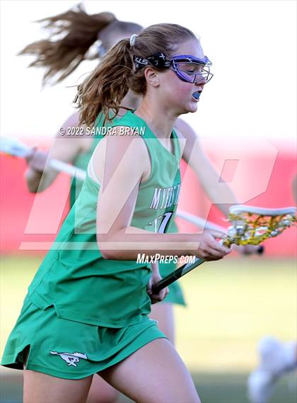 Thumbnail 1 in Myers Park vs Charlotte Catholic (NCHSAA 3rd Round) photogallery.