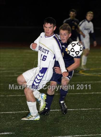 Thumbnail 3 in Northern Potter vs. Karns City (District IX Semifinal) photogallery.