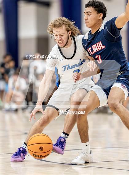 Thumbnail 2 in Rocklin vs St. Paul (Cali Live Boys 2024) photogallery.