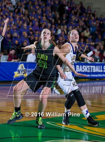 Thumbnail 3 in Eldred vs. Heuvelton Central (NYSPHSAA Class D Semifinal) photogallery.