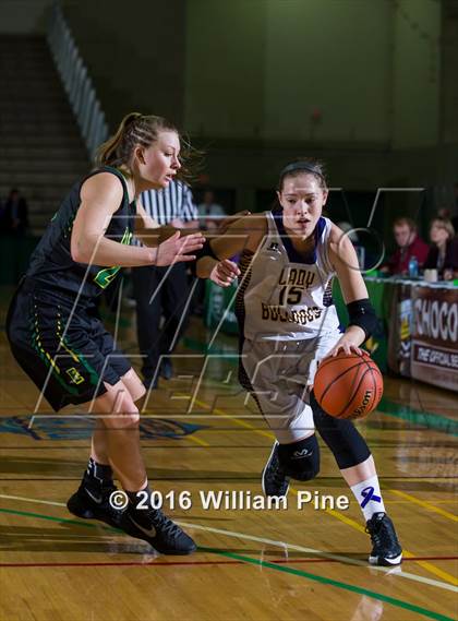 Thumbnail 2 in Eldred vs. Heuvelton Central (NYSPHSAA Class D Semifinal) photogallery.
