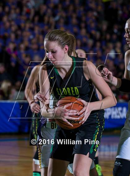 Thumbnail 2 in Eldred vs. Heuvelton Central (NYSPHSAA Class D Semifinal) photogallery.