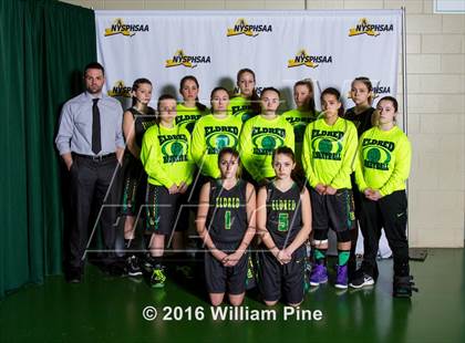 Thumbnail 1 in Eldred vs. Heuvelton Central (NYSPHSAA Class D Semifinal) photogallery.