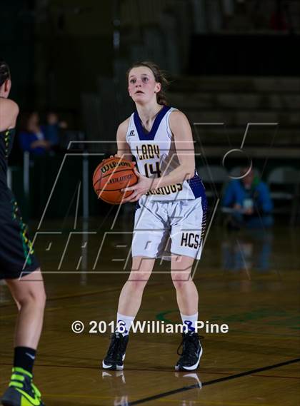 Thumbnail 2 in Eldred vs. Heuvelton Central (NYSPHSAA Class D Semifinal) photogallery.